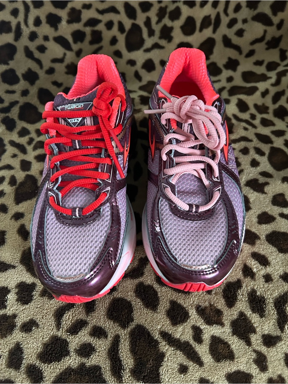 Brooks Women’s Athletic Shoes in Pink and Red Accent - Picture 1 of 9